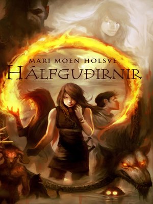 cover image of Hálfguðirnir